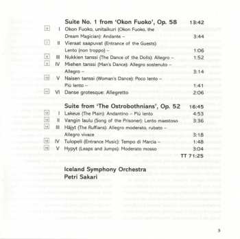 2CD Leevi Madetoja: Complete Symphonies, Comedy Overture, Suites From 'Okon Fuoko' & 'The Ostrobothnians'