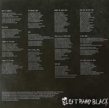 LP Left Hand Black: Left Hand Black