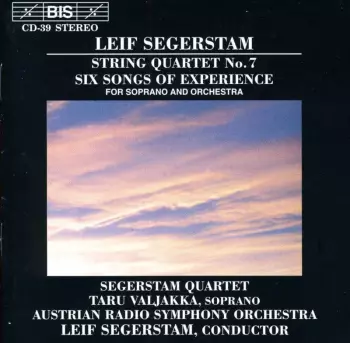 String Quartet No. 7 / Six Songs Of Experience