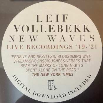 LP Leif Vollebekk: New Waves (Live Recordings ’19-’21)
