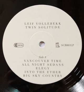 LP Leif Vollebekk: Twin Solitude