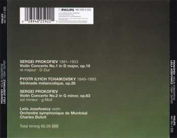 CD Sergei Prokofiev: Violin Concertos 1 & 2 / Sérénade Mélancolique