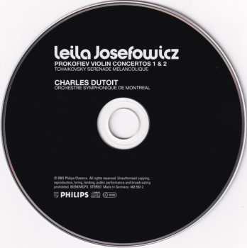 CD Sergei Prokofiev: Violin Concertos 1 & 2 / Sérénade Mélancolique
