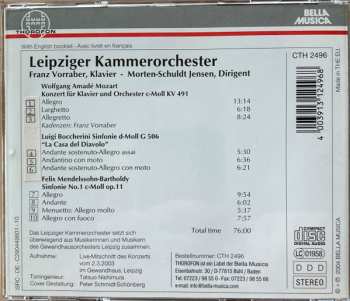 CD Leipziger Kammerorchester: Mozart / Boccherini / Mendelssohn