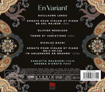 SACD Olivier Messiaen: En Variant