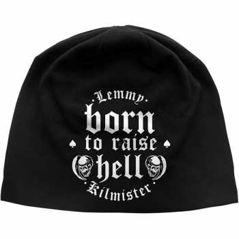 Merch Lemmy: Čepice Born To Raise Hell