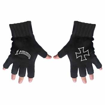 Merch Lemmy: Handschoenen Logo Lemmy & Iron Cross