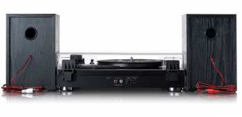 Audiotechnica Lenco LS-101BK  gramofon se samostatnými reproduktory a BT