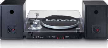 Audiotechnica Lenco LS-500BK - Gramofon s reproduktory
