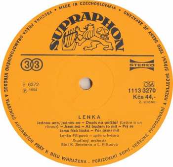 LP Lenka Filipová: Lenka