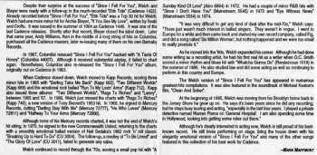 CD Lenny Welch: Since I Fell For You