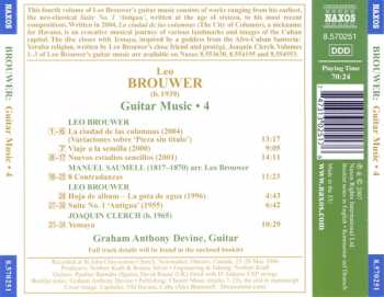 CD Leo Brouwer: Guitar Music • 4: La Ciudad De Las Columnas • Nuevos Estudios Sencillos • Suite No. 1