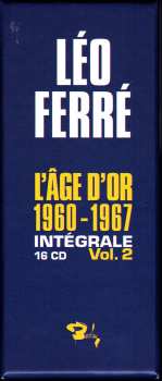 16CD/Doos Léo Ferré: L'Âge D'Or 1960-1967 Intégrale Vol. 2