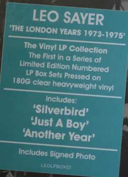 3LP/Doos Leo Sayer: The London Years 1973-1975 LTD | NUM | CLR