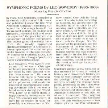 CD Czech National Symphony Orchestra: Prairie (Tone Poems By Leo Sowerby)