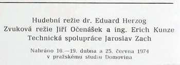 LP Leo Witoszynskyi: Skladby Pro Vihuelu (Španělsko 16. Století)
