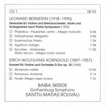 2CD Leonard Bernstein: American Concertos