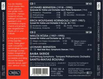 2CD Leonard Bernstein: American Concertos