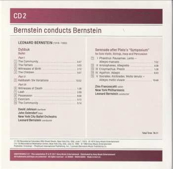 7CD/Doos Leonard Bernstein: Bernstein Conducts Bernstein: Stage Works • Symphonies • Ballets • Choral Works • Songs