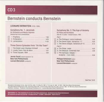 7CD/Doos Leonard Bernstein: Bernstein Conducts Bernstein: Stage Works • Symphonies • Ballets • Choral Works • Songs