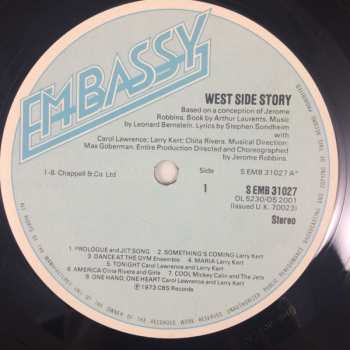 LP Leonard Bernstein: West Side Story