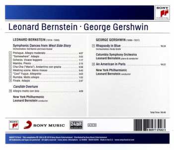 CD Leonard Bernstein: Symphonic Dances - Rhapsody In Blue - An American In Paris And More