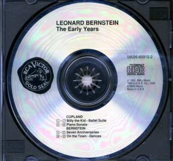 CD Leonard Bernstein: The Early Years