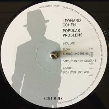 LP/CD Leonard Cohen: Popular Problems