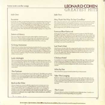 LP Leonard Cohen: Greatest Hits