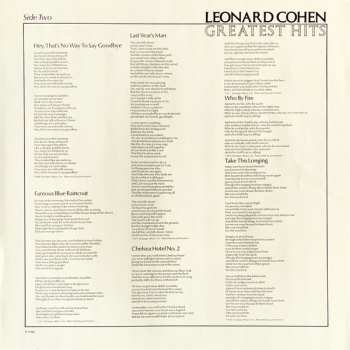LP Leonard Cohen: Greatest Hits