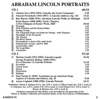 2CD Leonard Slatkin: Abraham Lincoln Portraits