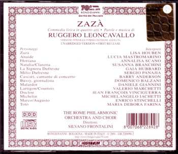 2CD Ruggiero Leoncavallo: Zazà