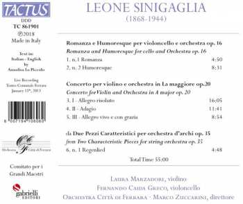 CD Fernando Caida Greco: Romanza E Humoresque Op. 16; Concerto Per Violino Op. 20; Regenlied