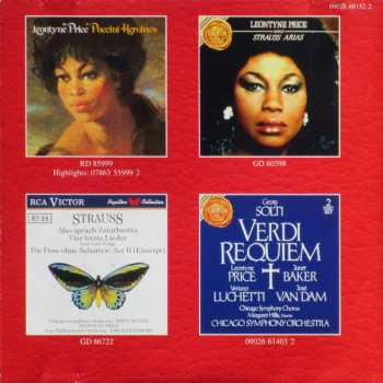 CD Leontyne Price: The Essential Leontyne Price: Highlights • Extraits • Höhepunkte