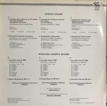LP Wolfgang Amadeus Mozart: Toy Symphony / Musikalische Schlittenfahrt / Les Petits Riens / German Dance K.605 No.3