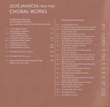 CD Leoš Janáček: Choral Works (Six Moaravian Choruses (After Dvořák))