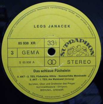 2LP/Doos Leoš Janáček: Das Schlaue Füchslein