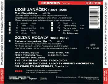 CD Sir Charles Mackerras: Glagolitic Mass (Premiere Recording Of Original Version) * Psalmus Hungaricus