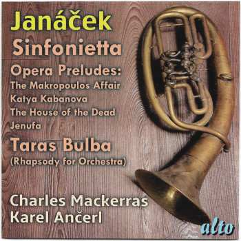 Album The Czech Philharmonic Orchestra: Janáček Sinfonietta, 4 Opera Preludes, Taras Bulba