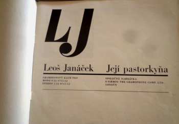 2LP/Doos Leoš Janáček: Její Pastorkyňa (2xLP + BOX)