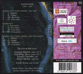 CD Leoš Janáček: Quatuors À Cordes