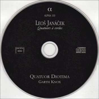 CD Leoš Janáček: Quatuors À Cordes