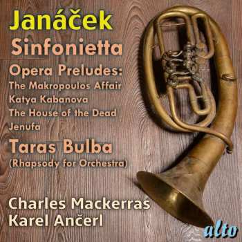 CD The Czech Philharmonic Orchestra: Janáček Sinfonietta, 4 Opera Preludes, Taras Bulba