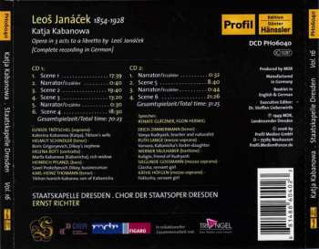 2CD Staatskapelle Dresden: Katja Kabanowa