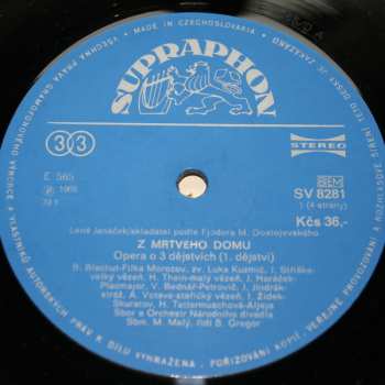2LP Leoš Janáček: Z Mrtvého Domu