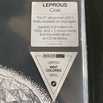 2LP/CD Leprous: Coal CLR | LTD