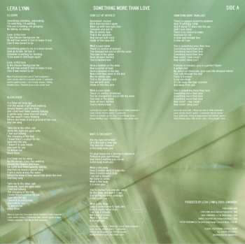 LP Lera Lynn: Something More Than Love  CLR | LTD