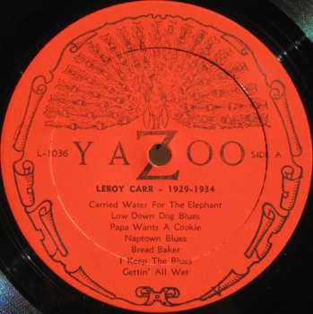 LP Scrapper Blackwell: Naptown Blues 1929-1934
