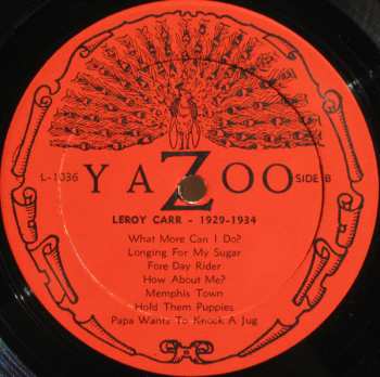 LP Scrapper Blackwell: Naptown Blues 1929-1934