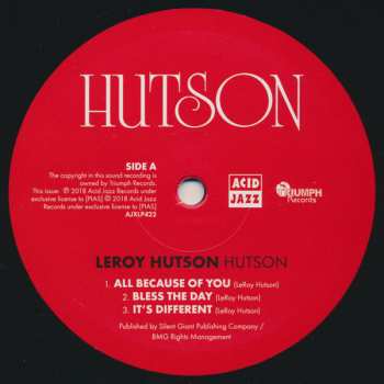 LP Leroy Hutson: Hutson